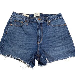 Universal Thread Vintage Midi Frayed Hem Shorts‎ - Medium Denim - Size 10